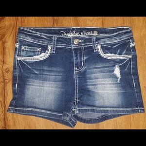 Revolution by Revolt jean shorts